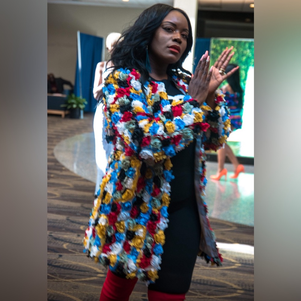 Hesperus Organza Flower Jacket